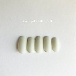 ネイルチップ 〜単色M No.26〜 ネイルチップ（つけ爪） kazzy&chik