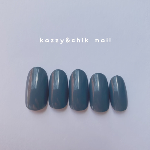 ネイルチップ 〜単色 No.29〜 ネイルチップ（つけ爪） kazzy&chik nail ...