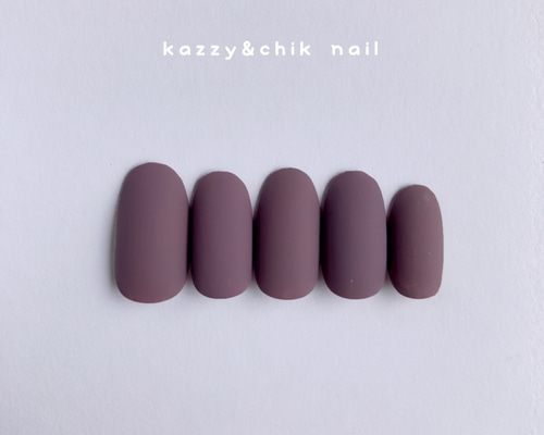 ネイルチップ 〜単色M No.34〜 ネイルチップ（つけ爪） kazzy&chik