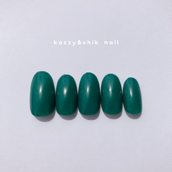 ネイルチップ 〜単色 No.20〜 ネイルチップ（つけ爪） kazzy&chik nail
