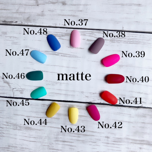 【mページ】ネイルチップ ネイルチップ 〜単色M No.48 Sky BLUE〜 ネイルチップ（つけ爪