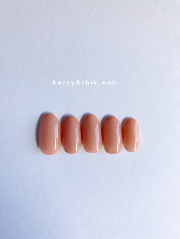ネイルチップ 〜単色 No.57〜 ネイルチップ（つけ爪） kazzy&chik nail
