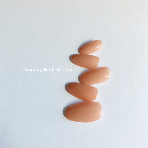 ネイルチップ 〜単色 No.57〜 ネイルチップ（つけ爪） kazzy&chik nail