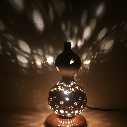 ひょうたんランプ〜桜の咲く頃〜 スタンドライト・テーブルランプ