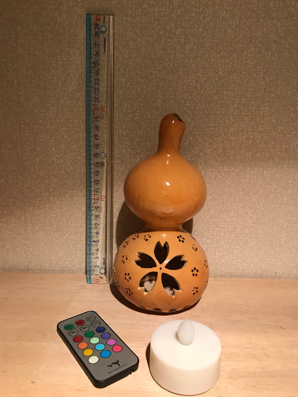 [送料無料]ひょうたんランプ〜大桜〜 4枚目の画像