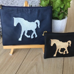 馬 ポーチセット はなざわさんご注文 ポーチ SHOーTIME 通販 12182285