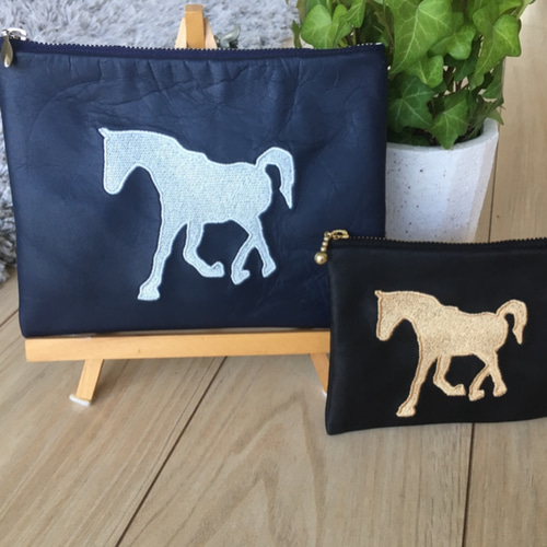 馬 ポーチセット はなざわさんご注文 ポーチ SHOーTIME 通販 12182285