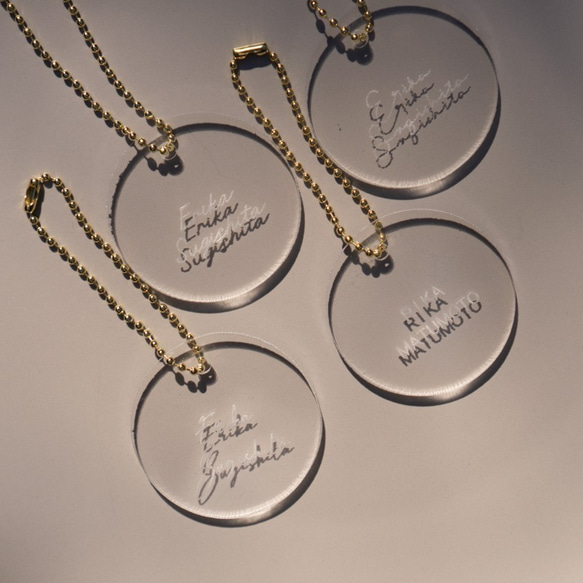 10枚セット 】アクリル席札 マル／sna06 その他オーダーメイド