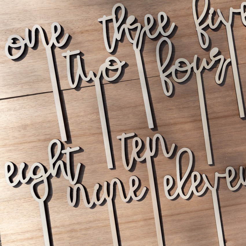 【12点セット】ケーキトッパー／ors04