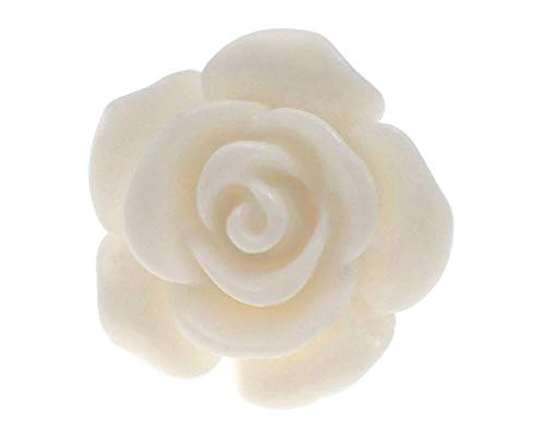 ピンバッジ 白色 バラの花 ばら ホワイト ローズ 薔薇 ピンズ
