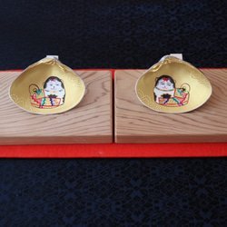 貝合わせ　お伽犬絵　雛飾り道具　kougeiexpo　京人形 1枚目の画像