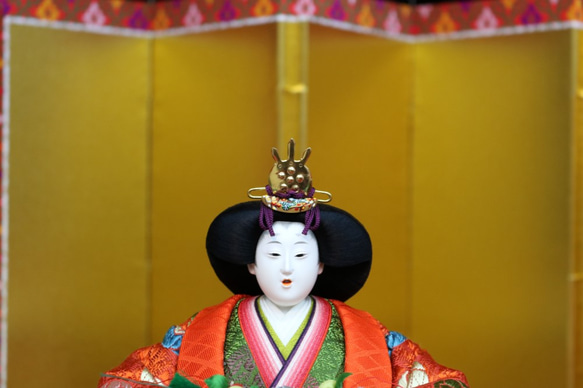 雛人形　朱雀大路大極殿束帯雛　京頭　川瀬猪山 サイズ