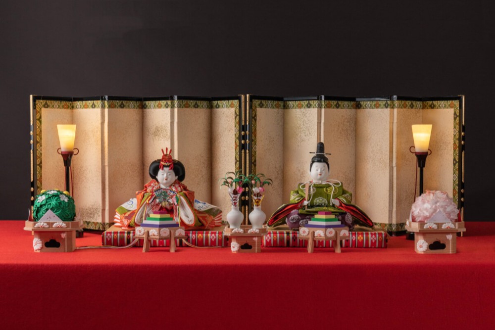 雛人形　おぼこ雛　京頭　藤澤瑞馨
