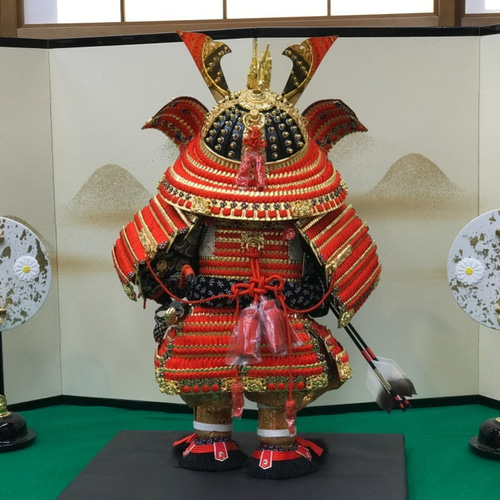 鎧着大将 京頭 川瀬健山 【五月人形】 その他インテリア雑貨