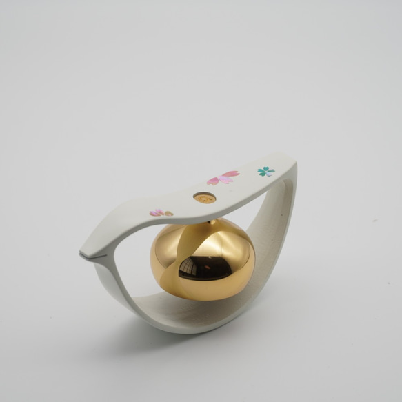 ことりん　らでん　桜　白 4枚目の画像