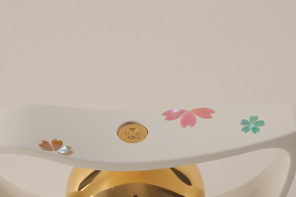 ことりん　らでん　桜　白 5枚目の画像