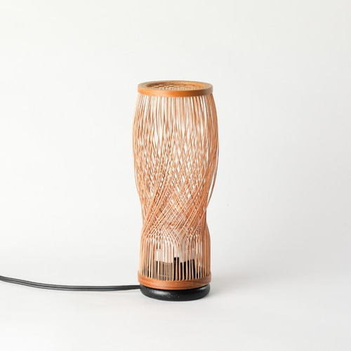 駿河木芸 寺子屋机（１台） 駿河竹千筋細工 竹で作った行灯 いちりん華【送料無料】～国指定 伝統