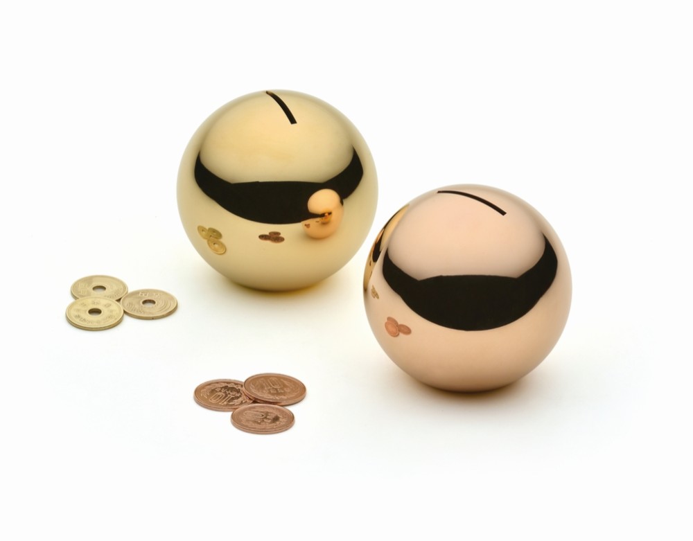 硬貨と同じ素材の貯金箱 5YEN BANK・10YEN BANK