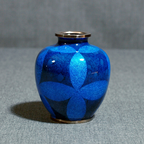 陶　七宝　花瓶 Amazon.co.jp: 昭和レトロ 安藤 七宝店 陶器製 花瓶 花器