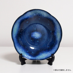 尾張七宝　菓子器　宙（紺） 4枚目の画像