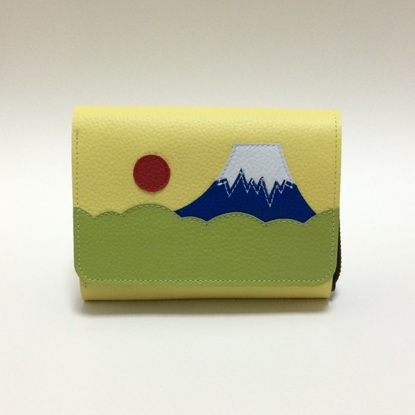 パーツで色が変えれる　お札が別の富士山財布 3枚目の画像