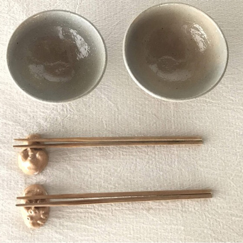 萩焼の箸置 萩焼の箸置 萩焼の箸置 和雑貨 四季彩堂 オンライン