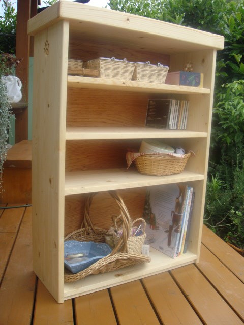 自由棚 　ナチュラル仕上げ