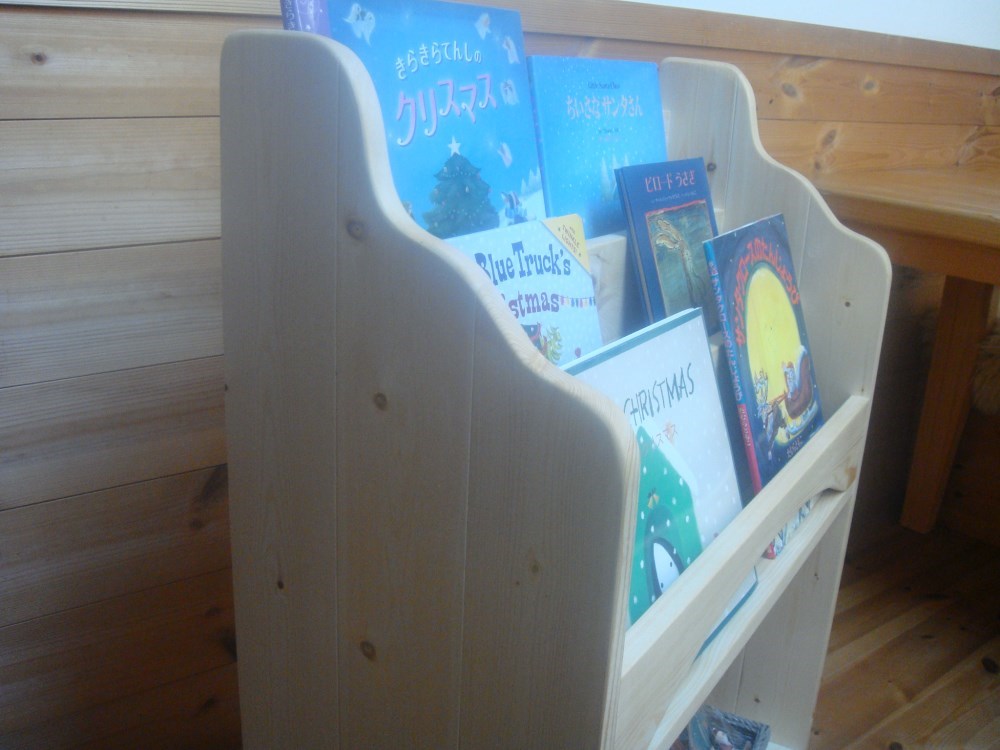 絵本棚ノーマル　ナチュラル仕上げ