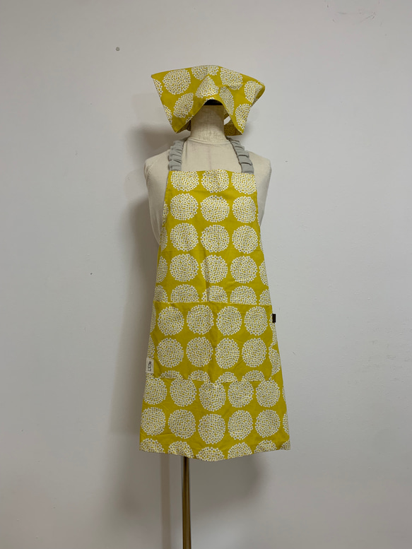 No.2032＆2033  ハンドメイド 子供 エプロン How to make a child-sized back cross apron / Handmade