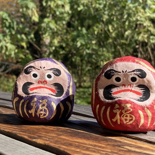 越中和紙 紙塑人形 開運だるまセット その他人形 ワシ 通販 10800769