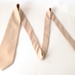 伝統織物のトップブランド塩沢織のネクタイ（無地）O1 4枚目の画像