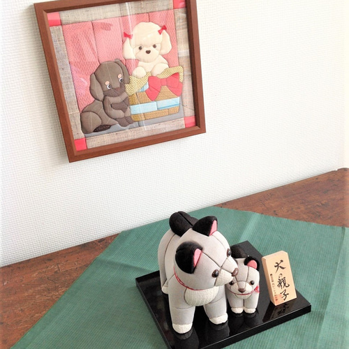 きめこみパッチワーク　塩沢織木目込みパッチワーク 桜と逆さ富士 きめこみ・逆さ富士と桜｜株式会社さくらほりきり