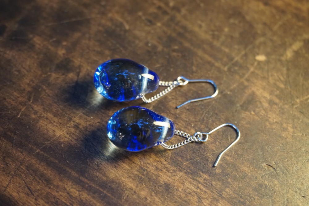 ヴェネチアンガラス【Miele】　Aqua