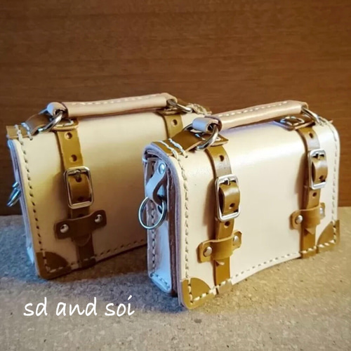 トランク風名刺入れ　カードケース トランク風名刺入れ 名刺入れ・カードケース sd and soi 通販 10766801