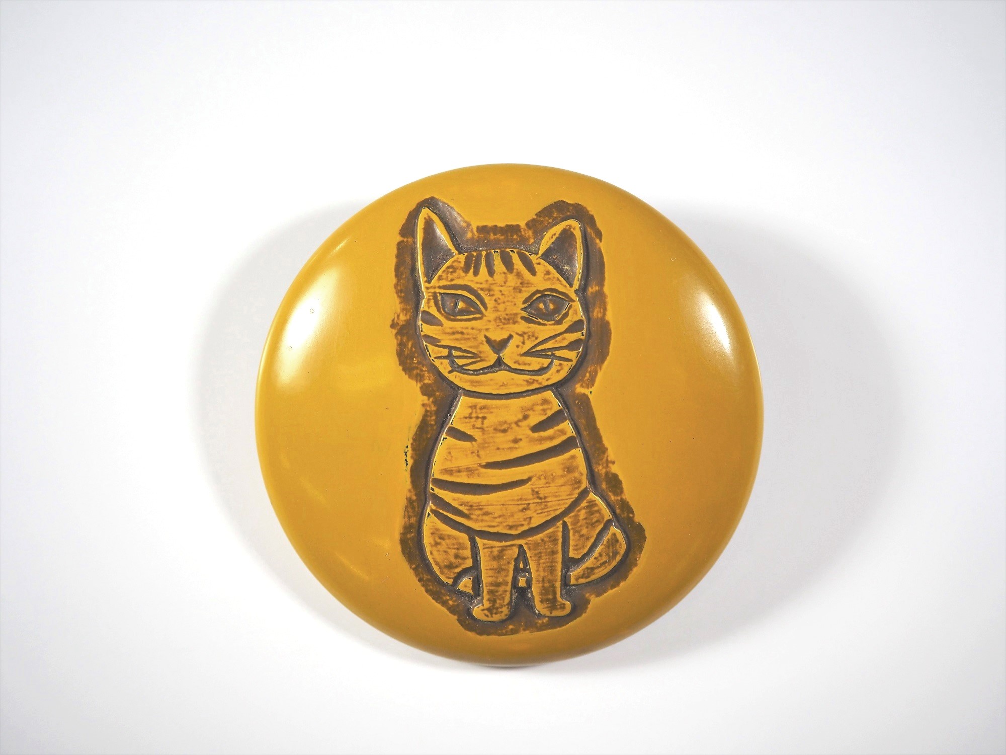 ブローチ「猫」