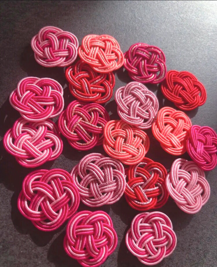 pink梅結び〜100個