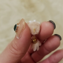 ふんわりお花のピアス 4枚目の画像