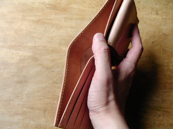 二つ折り財布－シェリダンスタイル 5枚目の画像