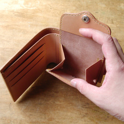 二つ折り財布－シェリダンスタイル 6枚目の画像
