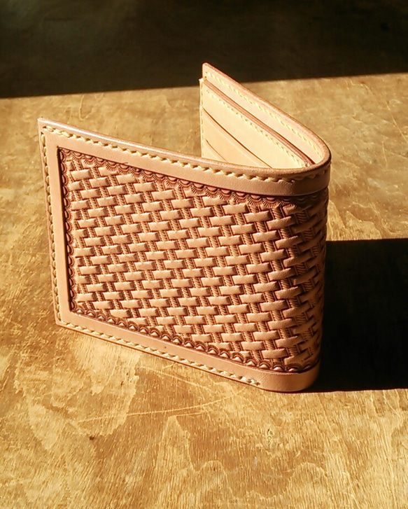 二つ折り財布－シェリダンスタイル 1枚目の画像