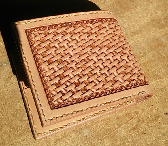 二つ折り財布－シェリダンスタイル 2枚目の画像