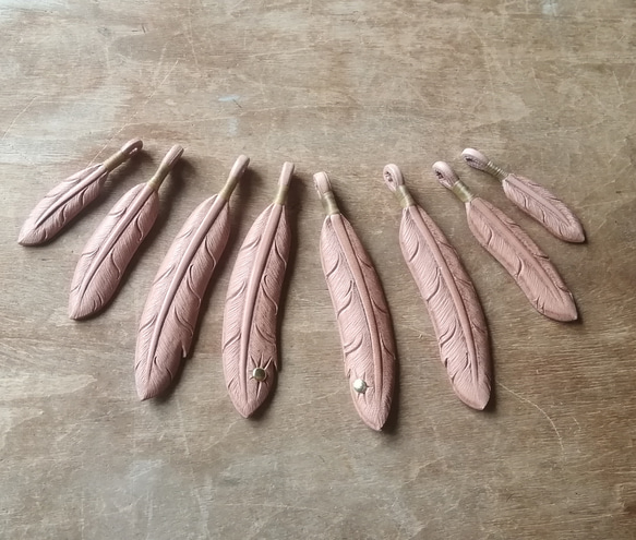 レザー・フェザー 自由組み合わせ(参考) ネックレス・ペンダント