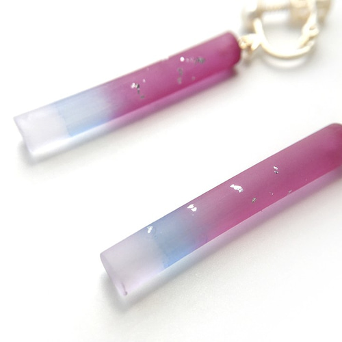 No.113-C　空☆虹☆雲ピアス・イヤリング No.113-C 空☆虹☆雲ピアス・イヤリング