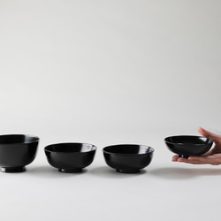 デッドストック！極上朱漆の美しい小丸椀（検輪島塗四つ椀懐石道具蒔絵