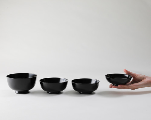 伝統工芸・輪島塗 「四つ椀」 ～上塗無地～ お椀・ボウル・鉢