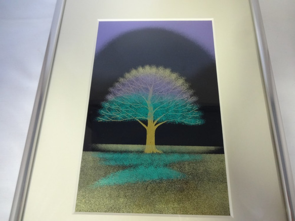 伝統工芸・輪島塗　「パネル　～大樹～」 2枚目の画像