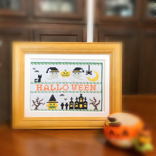 【絶版品】 ハロウィン　刺繍パッチ1 絶版】 ハロウィン刺繍パッチ1