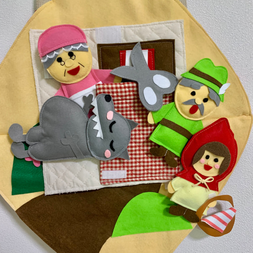 ご確認用 ぶんぶく茶釜エプロンシアター用人形 楽天市場】エプロン