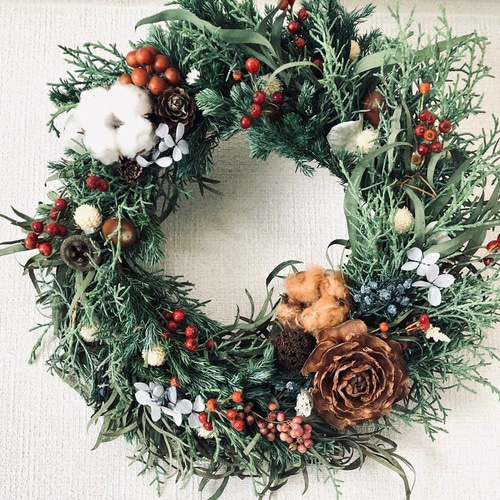 Christmas Forest wreathe〜森のクリスマスリース〜『クリスマス2024  