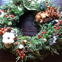 Christmas Forest  wreathe〜森のクリスマスリース〜『クリスマス2023』 3枚目の画像